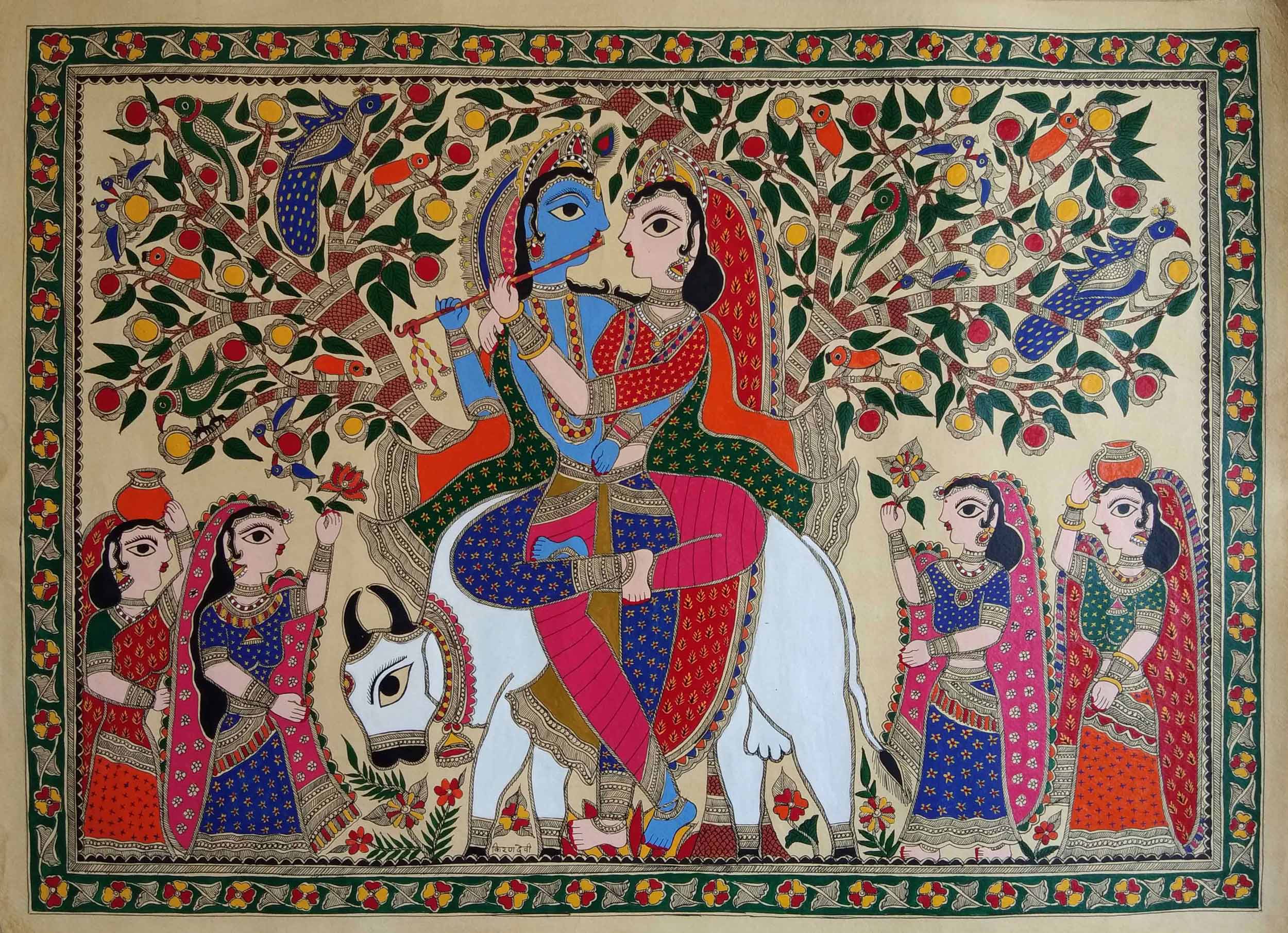 folk art of india - madhubani